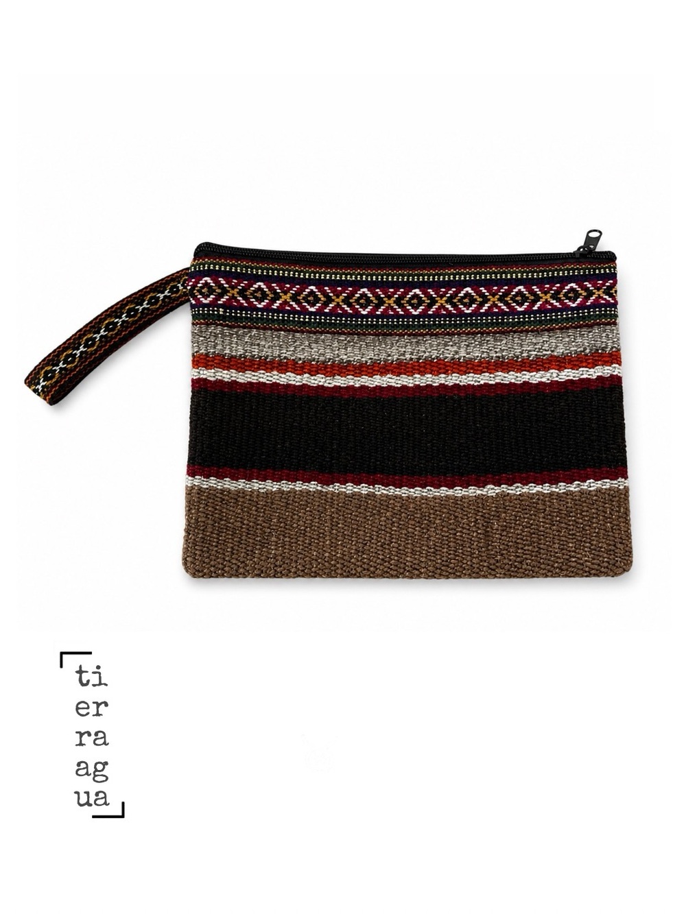 Peruvian Handwoven Wristlet Pouch /Clutch Purse